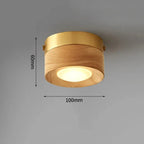 Alderhollow Wood Surface Mounted Downlight