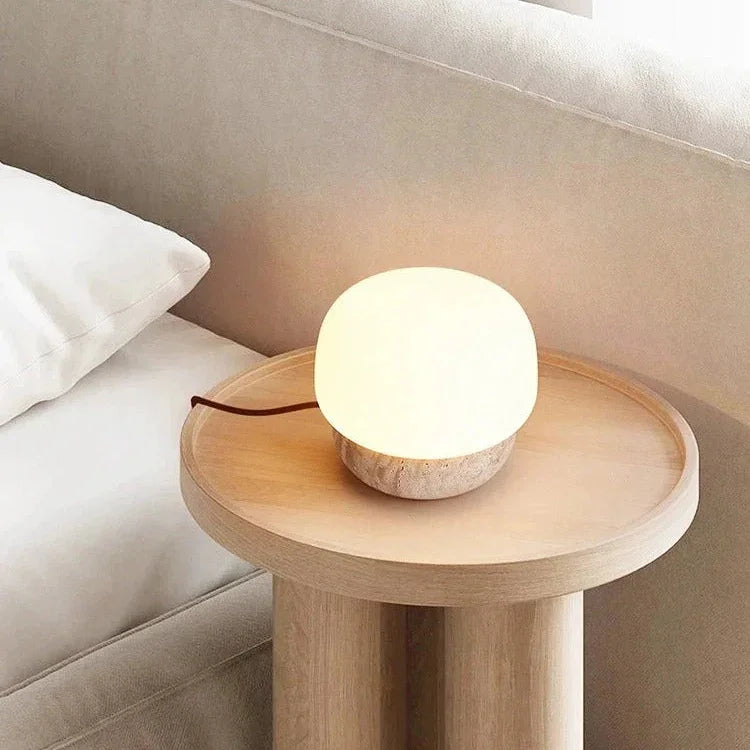 Andorra Travertine Table Lamp