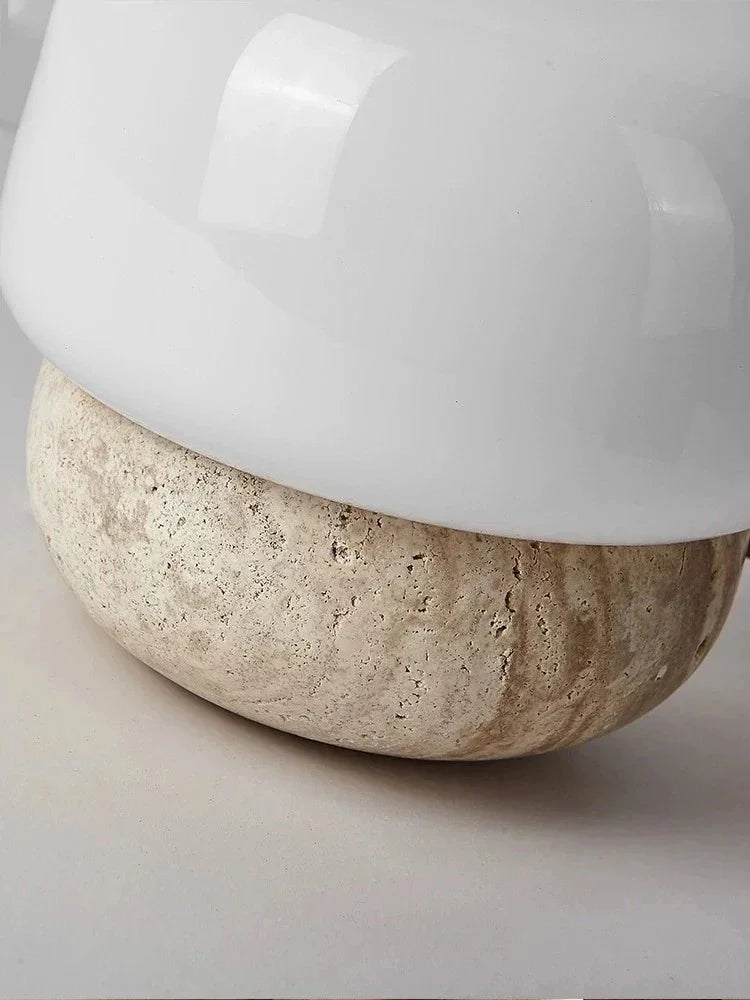 Andorra Travertine Table Lamp