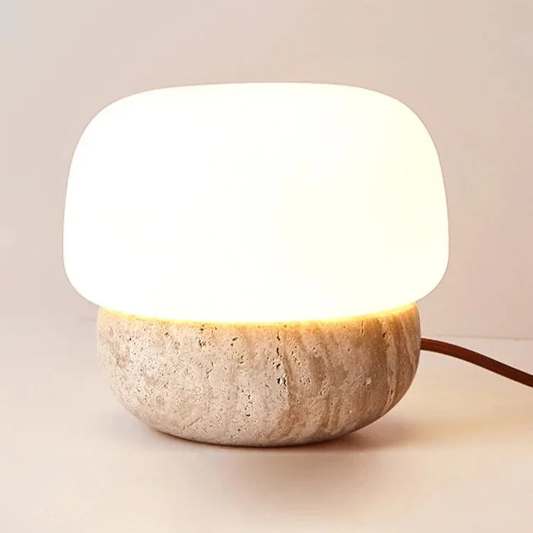 Andorra Travertine Table Lamp