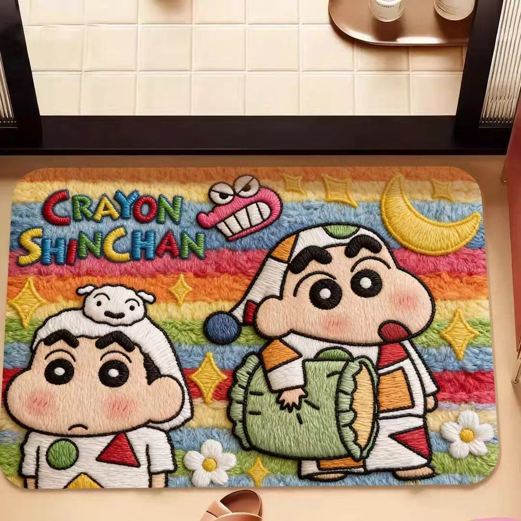 Animated Character Plush Bath Mat | TheKanta