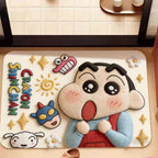 Animated Character Plush Bath Mat | TheKanta