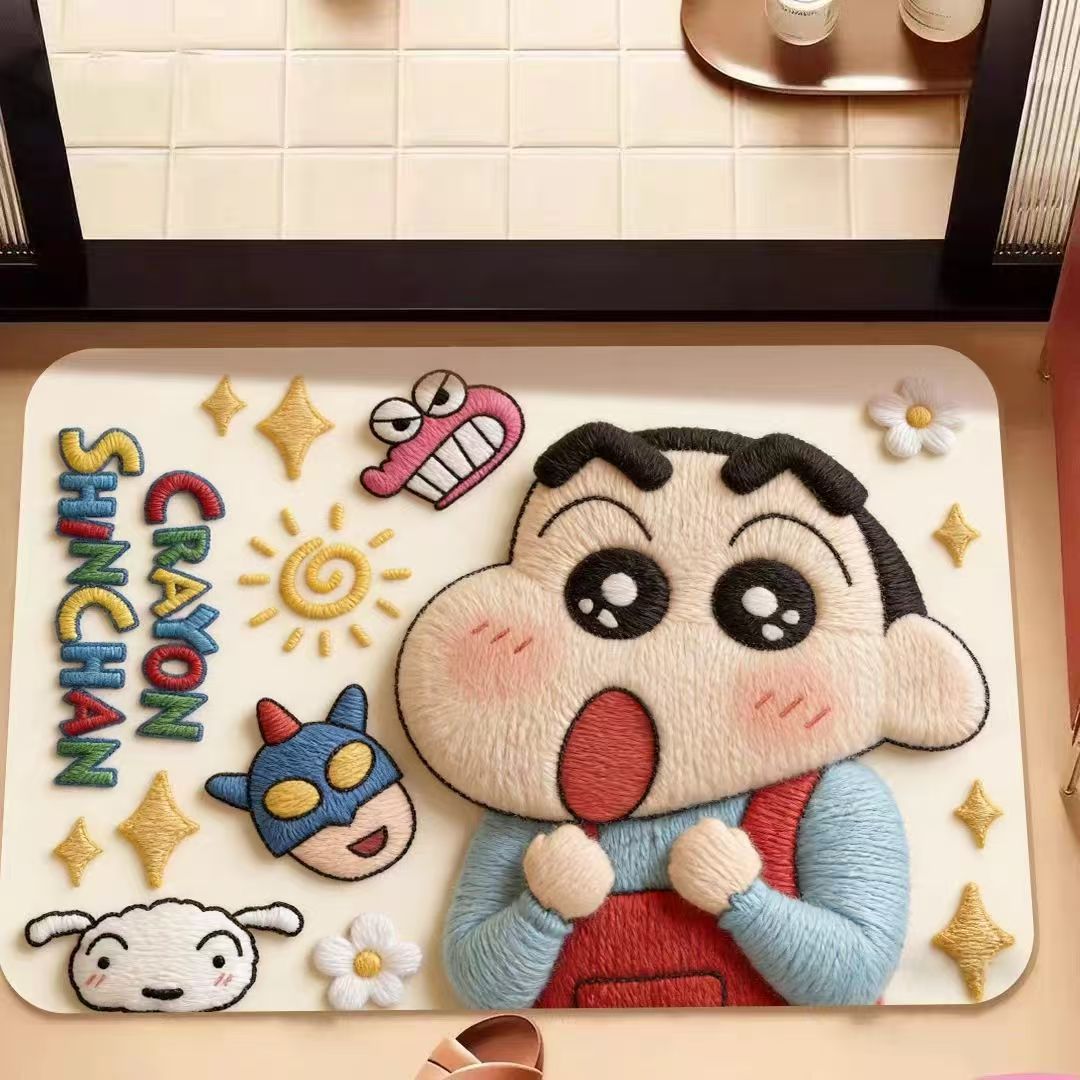 Animated Character Plush Bath Mat | TheKanta
