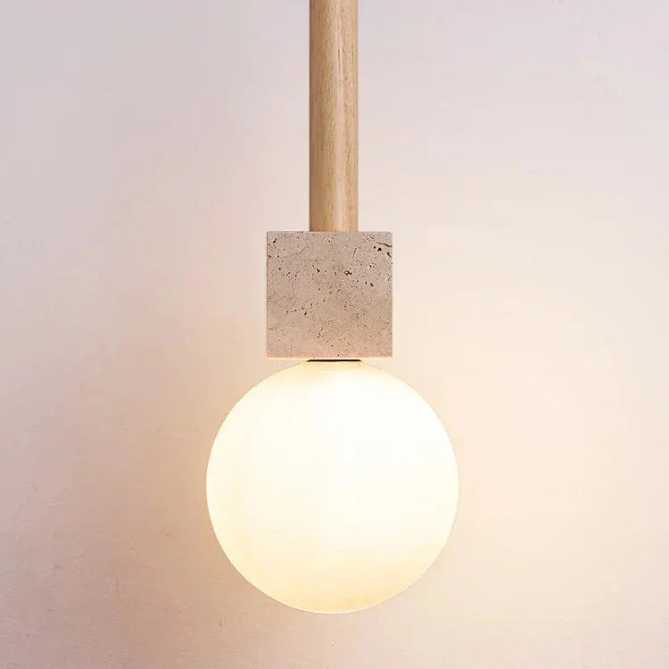 Anmoda Travertine Pendant Lamp