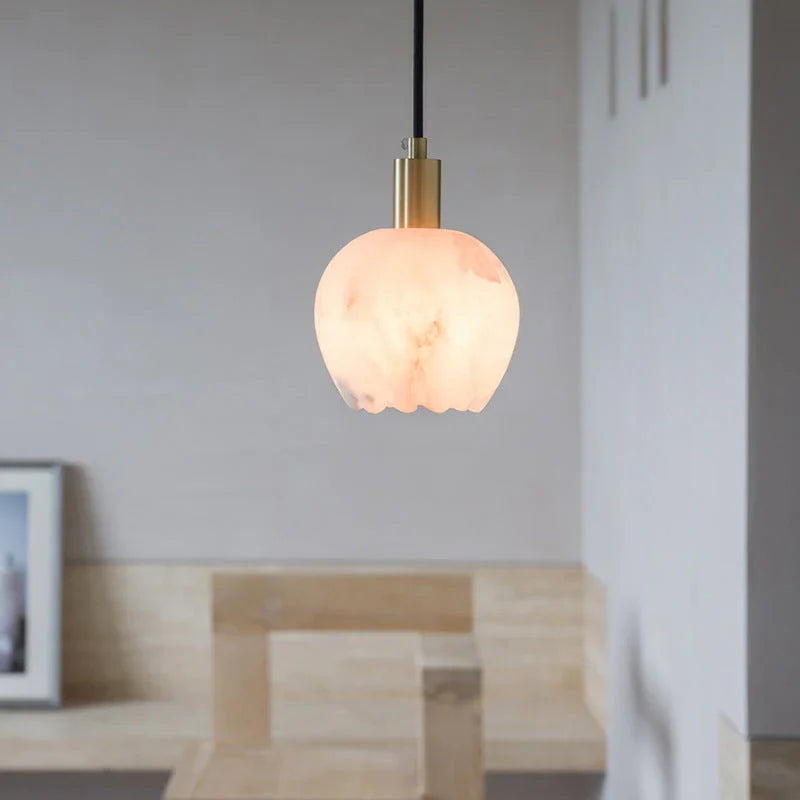 Anmossa Alabaster Pendant Light