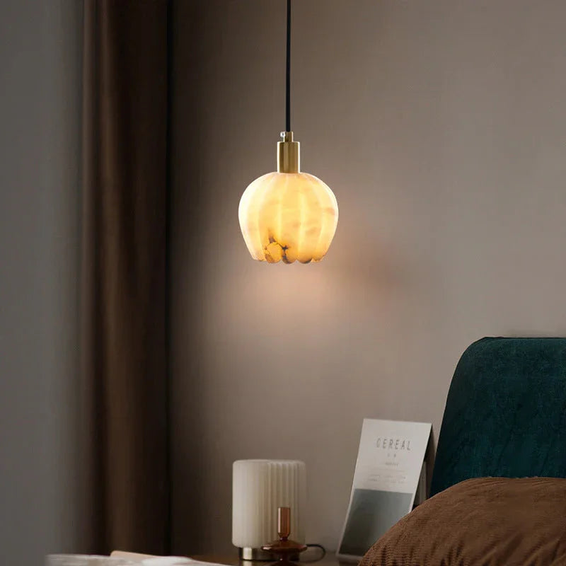 Anmossa Alabaster Pendant Light