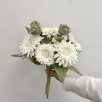 Artificial Bouquet with Detail-Loving Flowers and Leaves | TheKanta