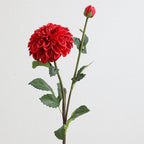 Artificial Dahlia Flower Branch with Realistic Texture | TheKanta