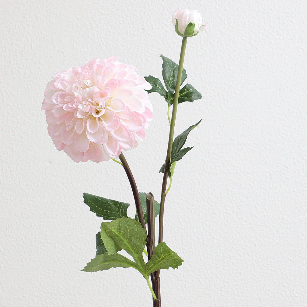 Artificial Dahlia Flower Branch with Realistic Texture | TheKanta
