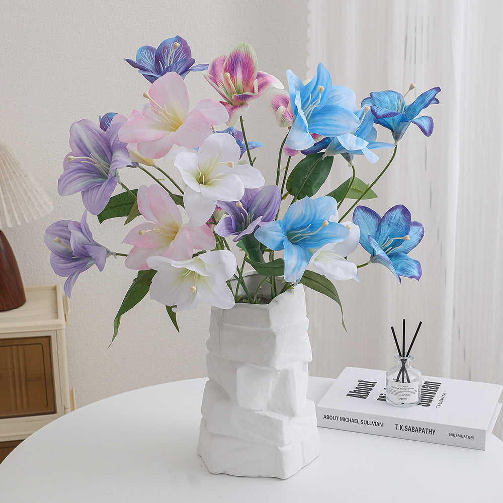 Artificial Lily Stem with Delicate Flowers | TheKanta