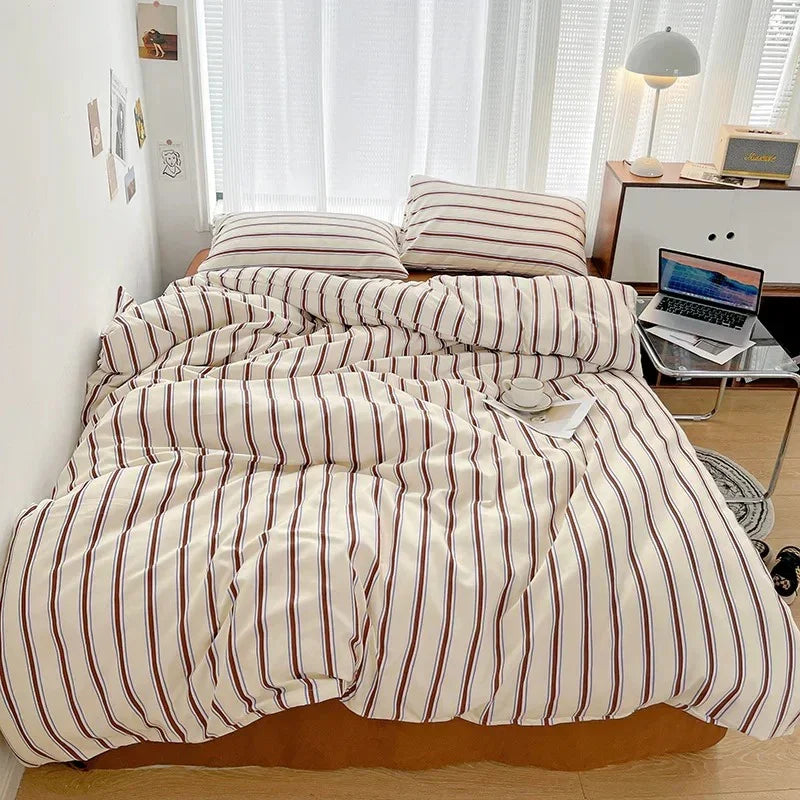 Ashborra Striped Bedding Set
