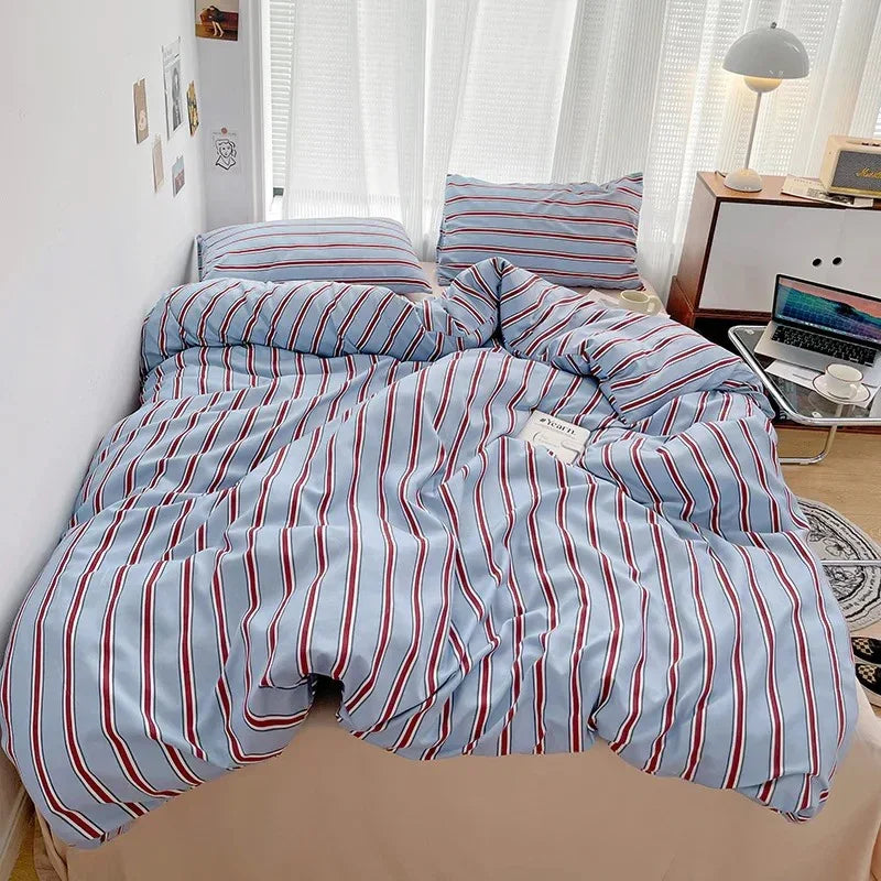 Ashborra Striped Bedding Set