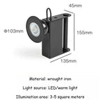 Ashfessa Compact Magnetic Wall Lamp