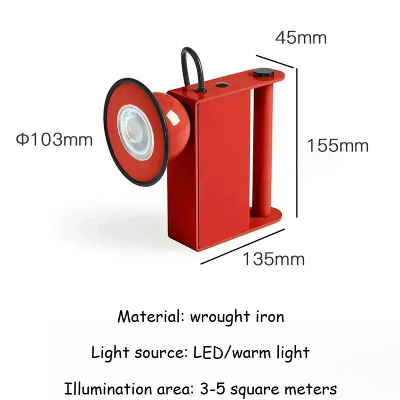 Ashfessa Compact Magnetic Wall Lamp