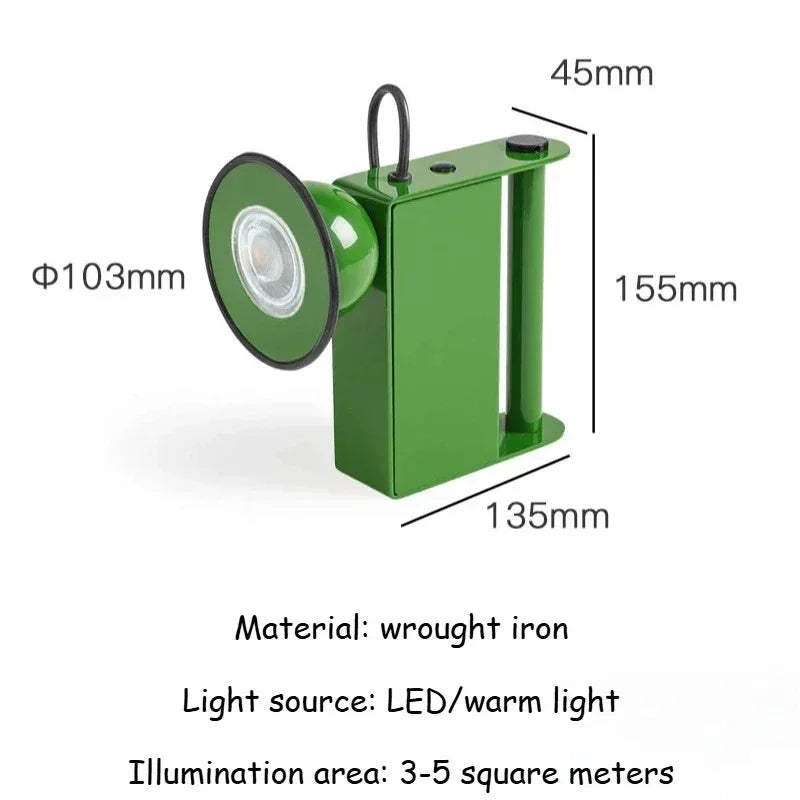 Ashfessa Compact Magnetic Wall Lamp