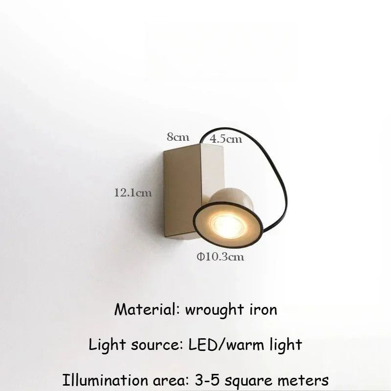 Ashfessa Compact Magnetic Wall Lamp