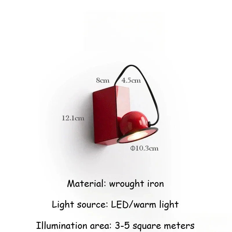 Ashfessa Compact Magnetic Wall Lamp