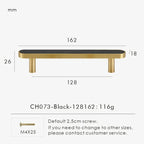 Ashmesa Brass & Cow Leather Handle