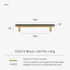 Ashmesa Brass & Cow Leather Handle