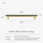 Ashmesa Brass & Cow Leather Handle