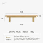 Ashmesa Brass & Cow Leather Handle