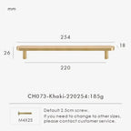 Ashmesa Brass & Cow Leather Handle