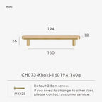 Ashmesa Brass & Cow Leather Handle
