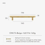 Ashmesa Brass & Cow Leather Handle