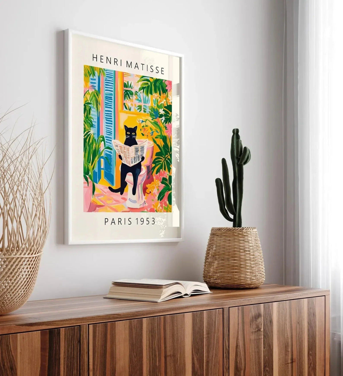 Ashndando Illustrated Canvas Poster