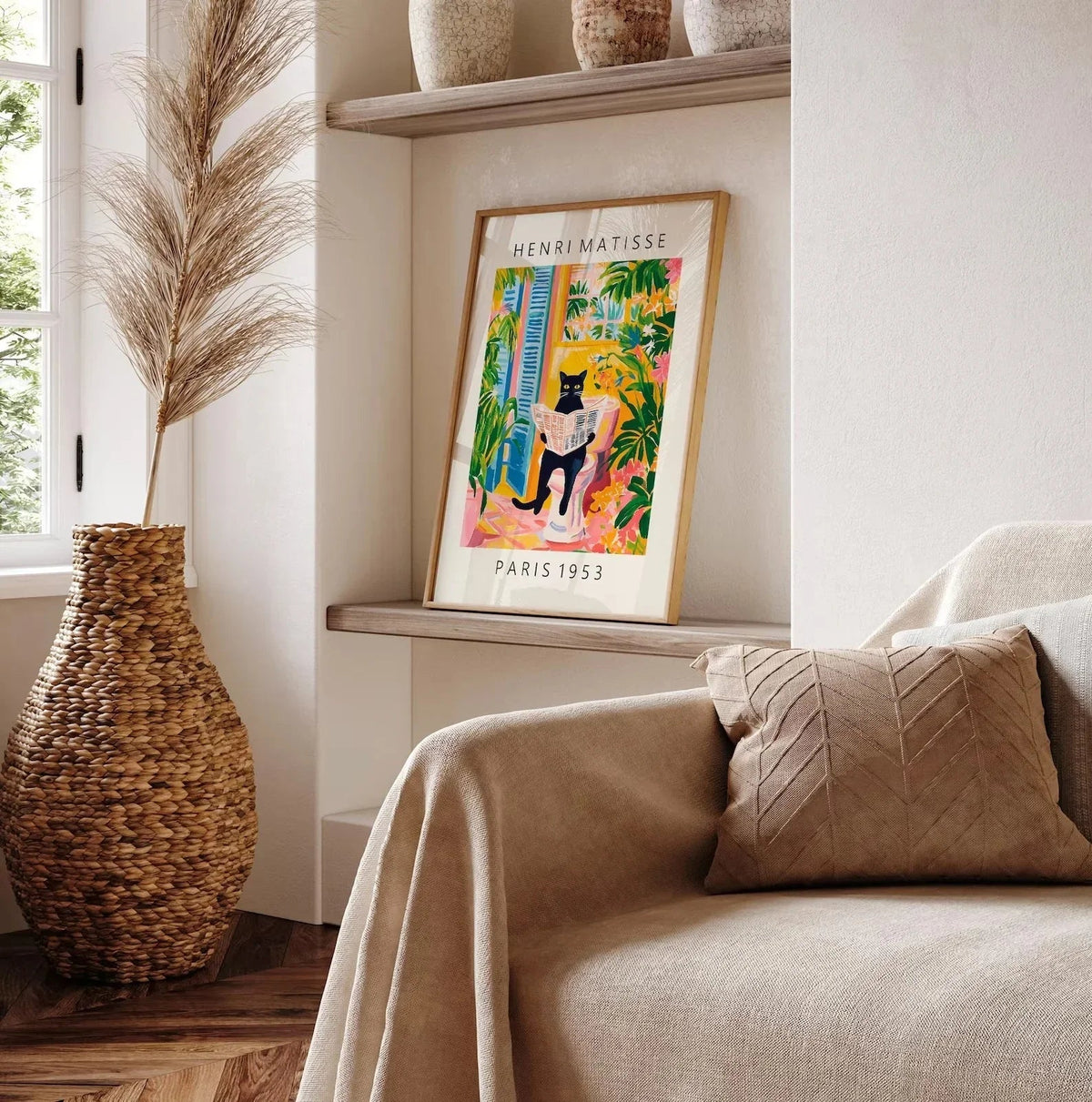 Ashndando Illustrated Canvas Poster