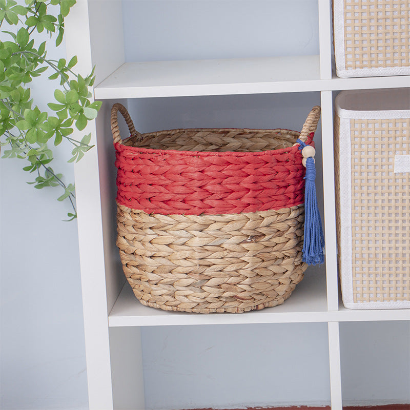 Basket with Drawstring and Tassel | TheKanta