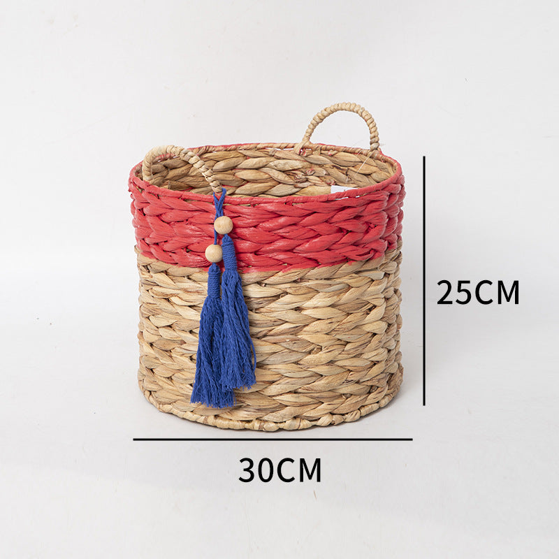 Basket with Drawstring and Tassel | TheKanta