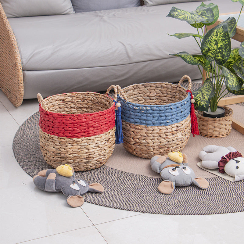 Basket with Drawstring and Tassel | TheKanta