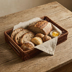 Basket Woven Natural Fiber Soft Textile | TheKanta