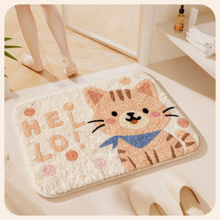 Bath Mat Soft Textile Non Slip | TheKanta