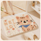 Bath Mat Soft Textile Non Slip | TheKanta