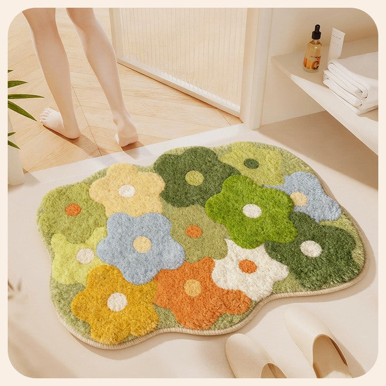 Bath Mat Soft Textile Non Slip | TheKanta