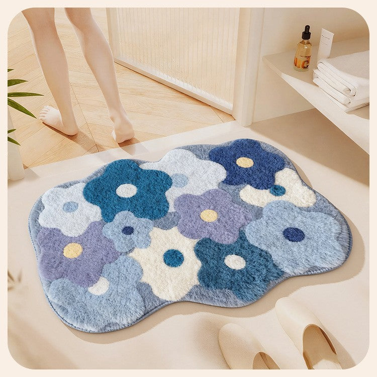 Bath Mat Soft Textile Non Slip | TheKanta