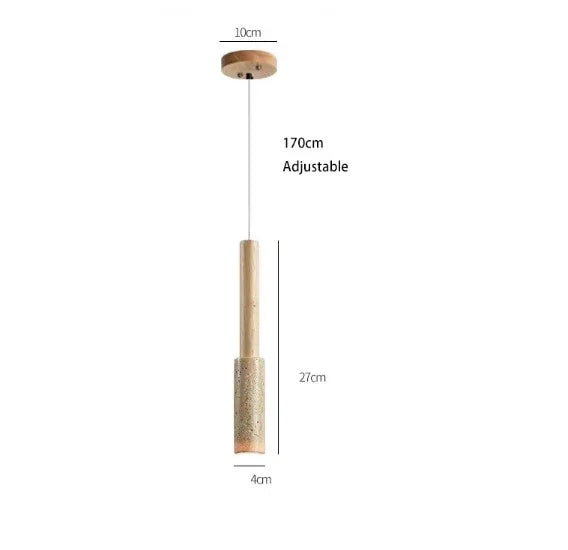 Bayholm Travertine Pendant Lamp