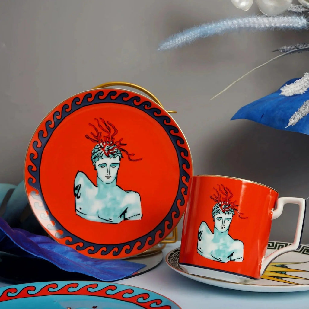 Belnanta Clay Greek Plates and Mugs