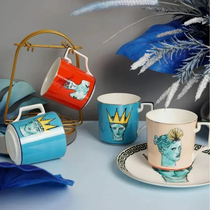 Belnanta Clay Greek Plates and Mugs