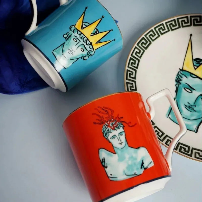 Belnanta Clay Greek Plates and Mugs