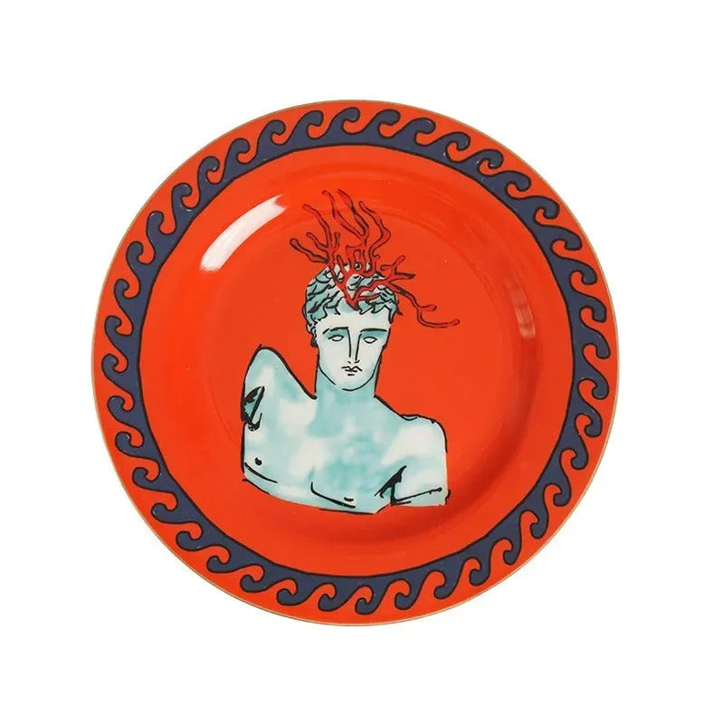 Belnanta Clay Greek Plates and Mugs