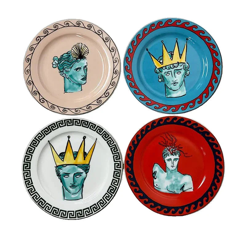 Belnanta Clay Greek Plates and Mugs