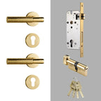Belndora Brass Door Lock Set
