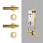 Belndora Brass Door Lock Set