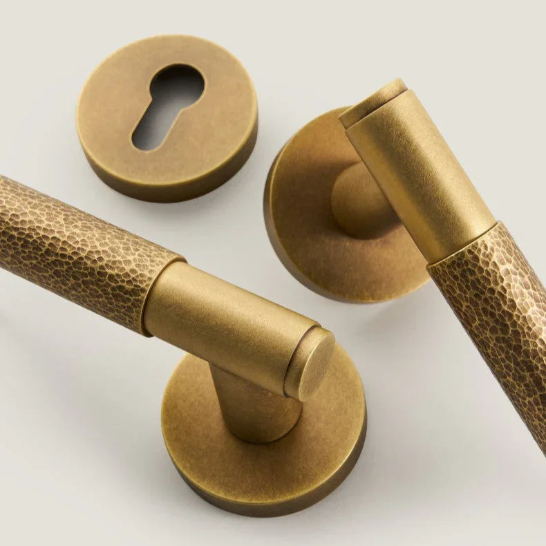 Belndora Brass Door Lock Set