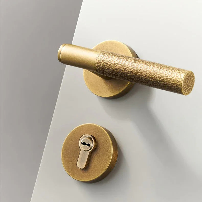 Belndora Brass Door Lock Set