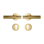 Belndora Brass Door Lock Set