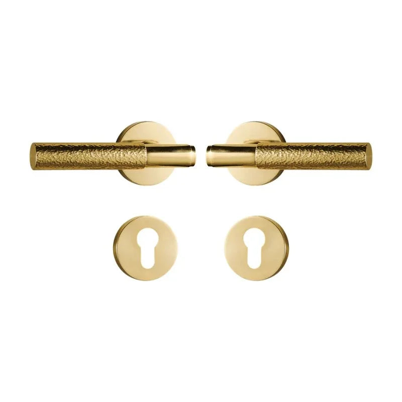 Belndora Brass Door Lock Set